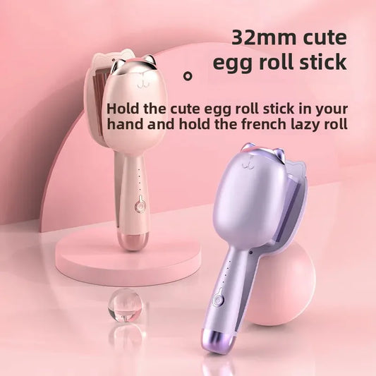 Automatic Rotating Negative Ion Hair Curler Barrels Large Wave Permanent Upgrade Hair Curling Iron Tool Salon Accessories